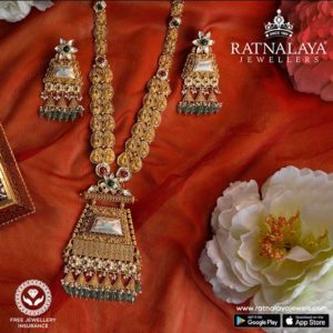Necklace set Classic Party Wear Yellow Gold 22k Sets