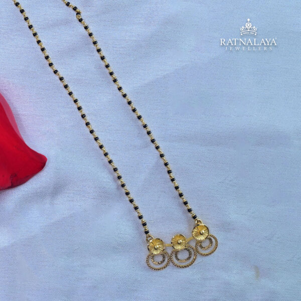 Slender Vati Short Mangalsutra GOLD