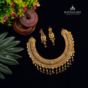 Latest Design Fancy Necklace set 22k GOLD Latest Design Fancy Necklace set 22k GOLD