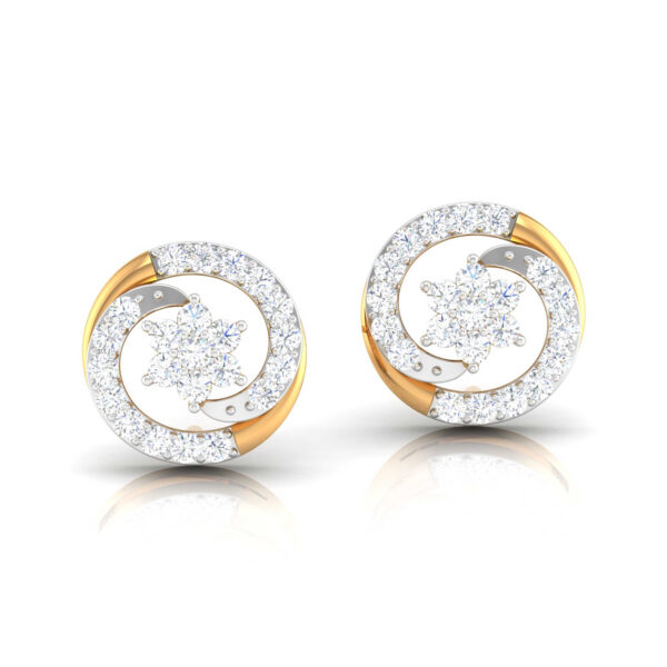 MOON STAR DESIGN EARSTUDS FOR WOMEN