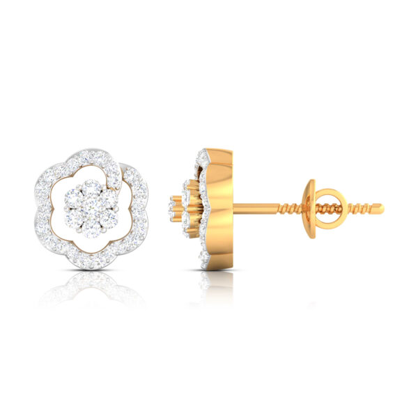 FLOWER STUDS FOR WOMEN