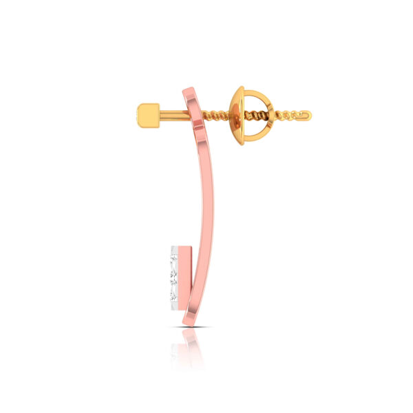 SQUARE DIAMOND EARRING FOR GIRLS
