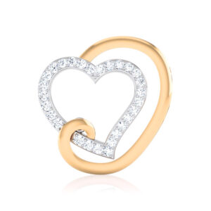 SINGLE HEART EARRINGS FOR WOMEN