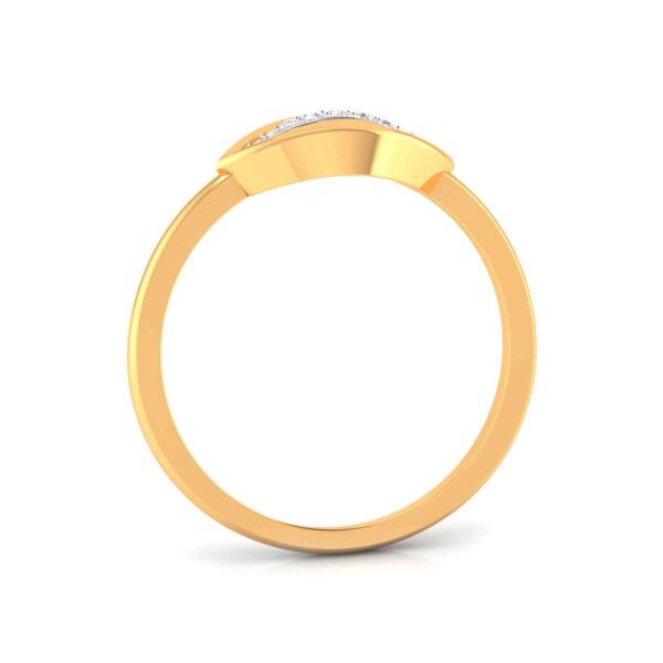 OVAL SHAPED DESIGN DIAMOND RING