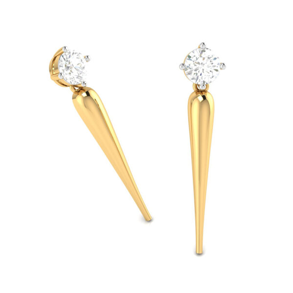 MOON BEAM EAR STUDS