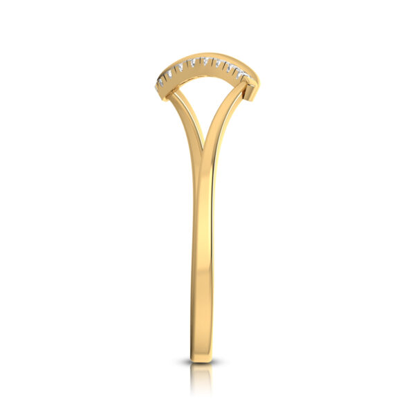 YELLOW DIAMOND RING FOR WOMEN AND GIRLS