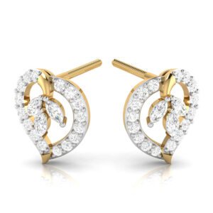 HEART SHAPE STUDS FOR GIRLS AND WOMEN