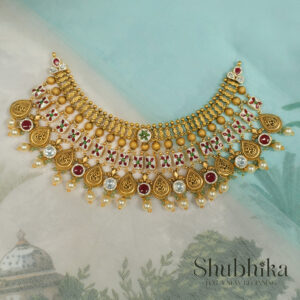 LATEST WEDDING NECKLACE FOR WOMEN 22kt GOLD
