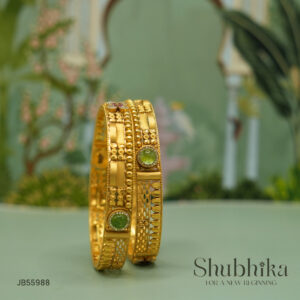 NEW PAIR BANGLE LATEST DESIGN 22kt PURE GOLD