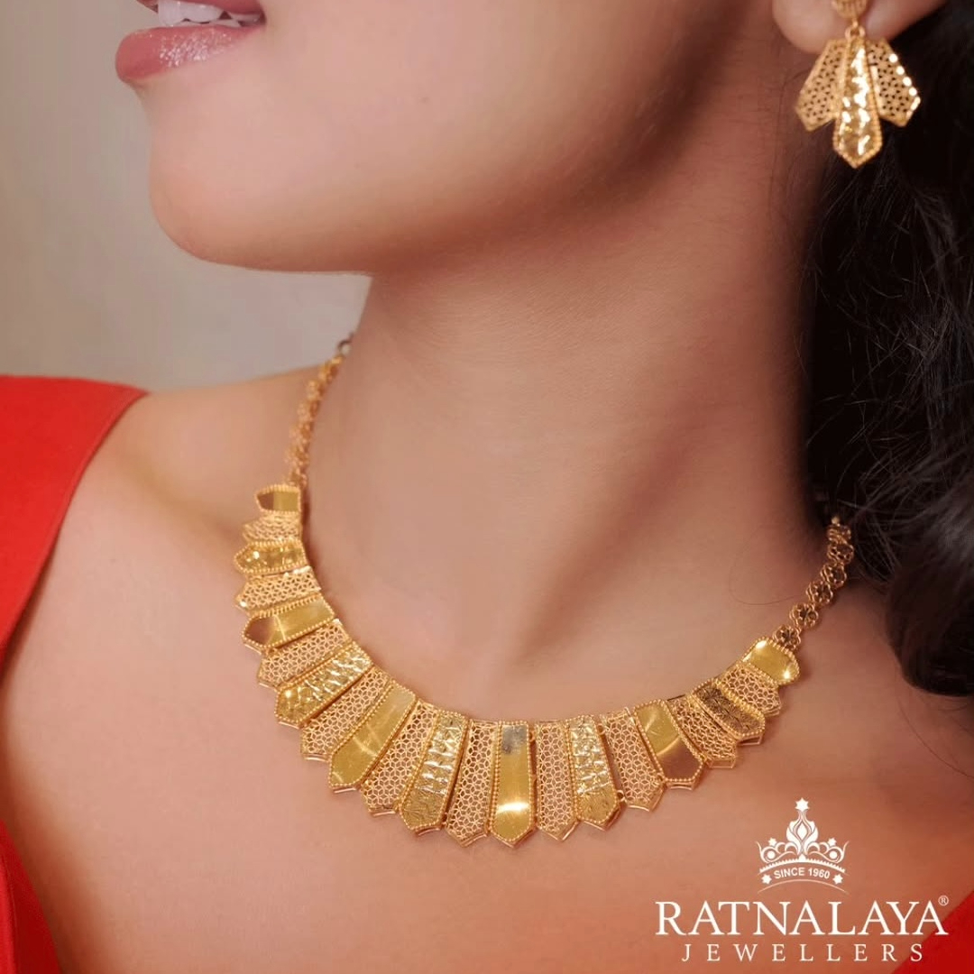 GOLD NECKLACE SET FOR ALL OCCASION TURK 22KT GOLD GOLD NECKLACE SET FOR ALL OCCASION TURK 22KT GOLD