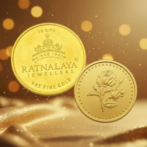 10G GOLD COIN 24KT RATNALAYA JEWELLERS