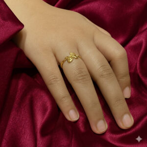 WOMEN/GIRLS GOLD RING FANCY 22kt