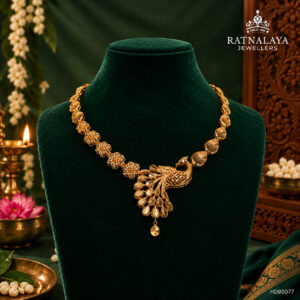 TURKIES NECKLACE SET GOLD 22KT