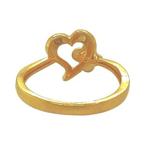 Ladies 916 Yellow Gold Ring - Daily Wear