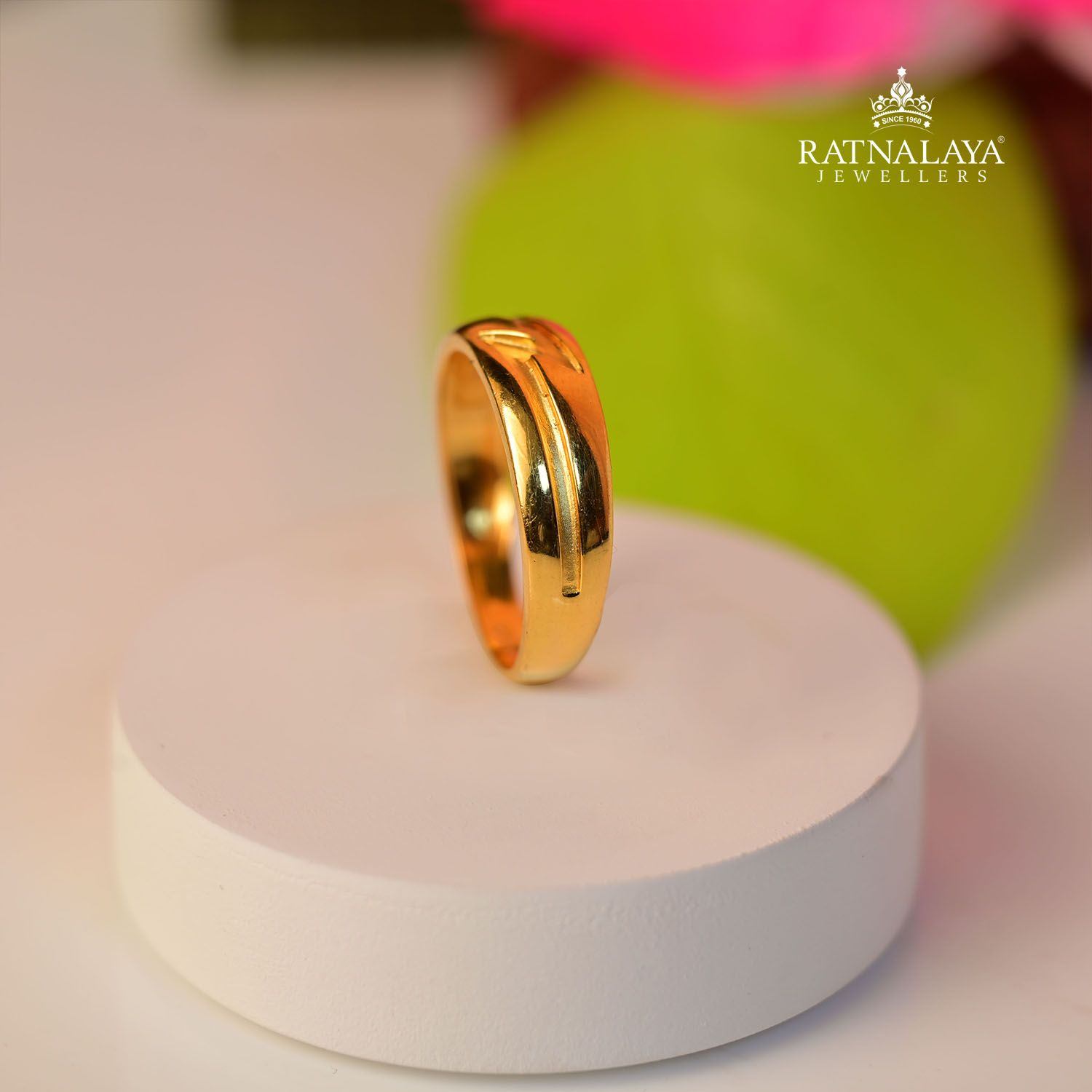 22k Gold Rings for Men - Queen of Hearts Jewelry
