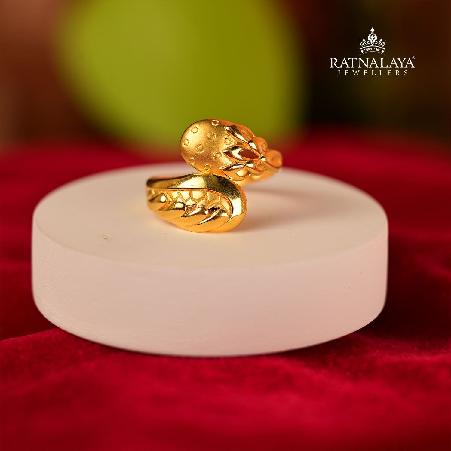 Ratnalaya 22k Gold Rings for Women