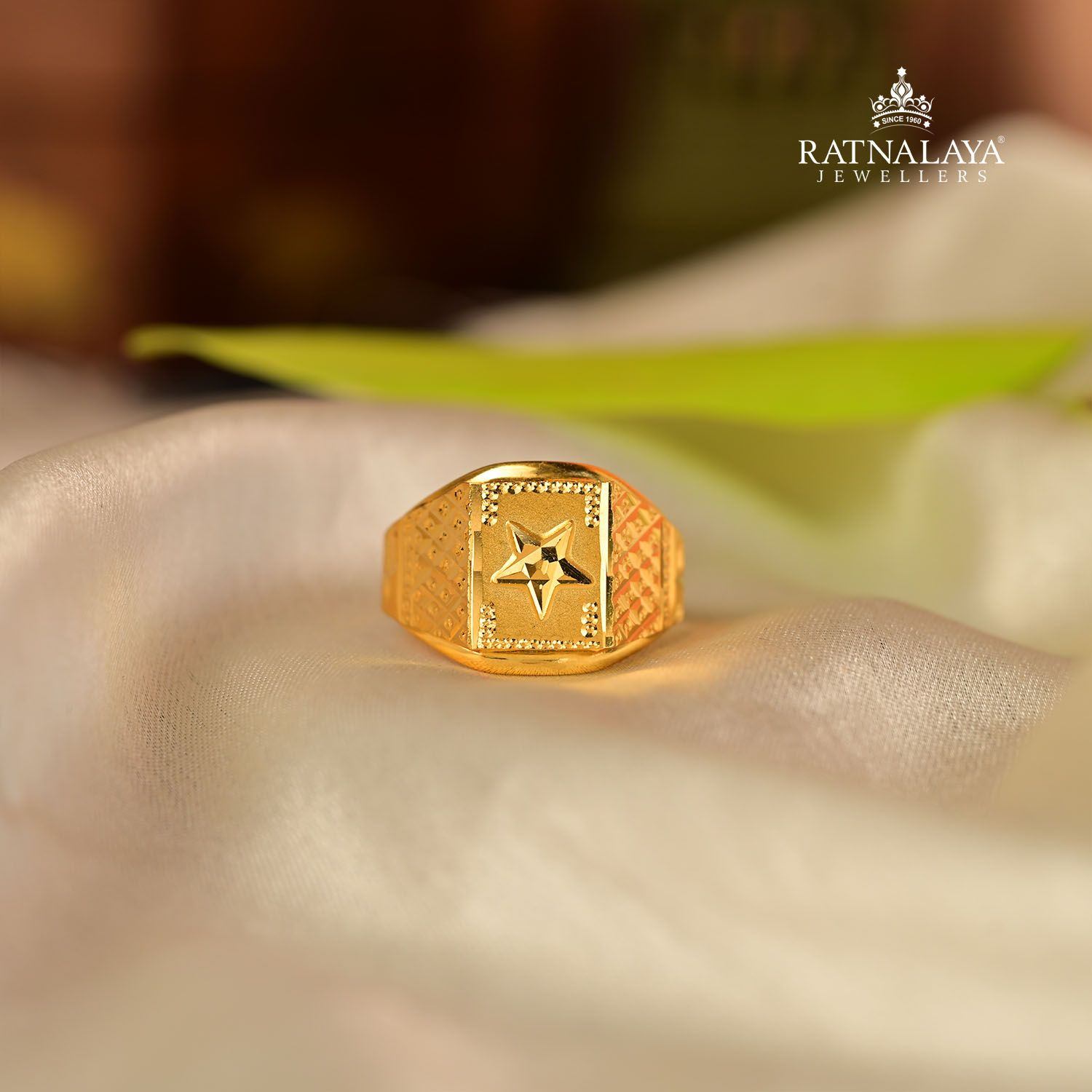 18kt Gold Ring New Quad Design For Mens – Welcome to Rani Alankar