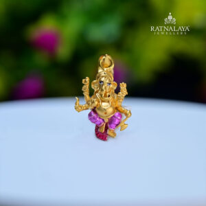 Beautiful Lord Ganesha Pendant GOLD