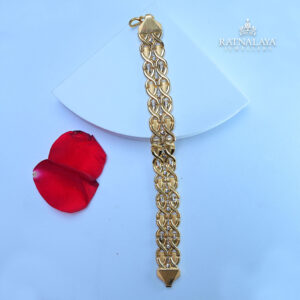 Plan Gold Gents Bracelet