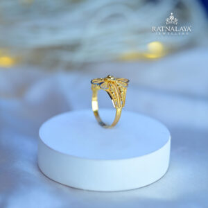 Butterfly Ladies Ring 22k Gold