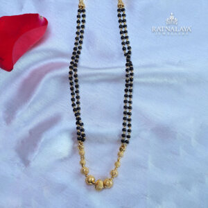 Double Beads Line Mangalsutra