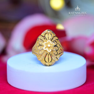 Double layer flower Ring for Women