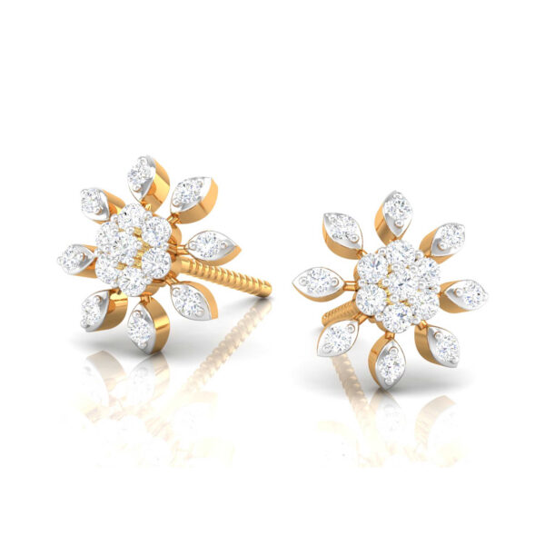 LEAF STUD EARRING FOR GIRL AND WOMEN
