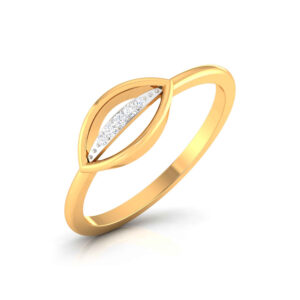 OVAL SHAPED DESIGN DIAMOND RING