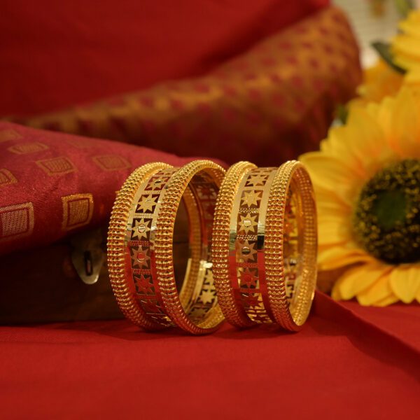 Patla Bangles 22kt Pure Gold