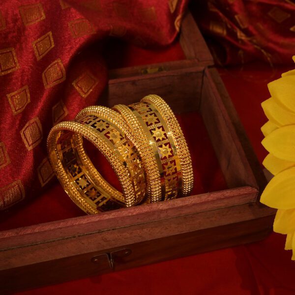 Patla Bangles 22kt Pure Gold