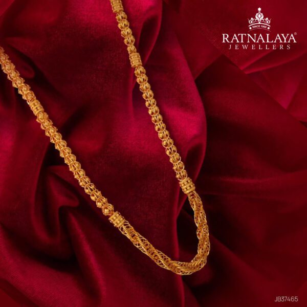INDO ITALIAN CHAIN FOR MEN 22kt GOLD