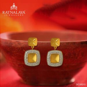 GOLD EARRING FOR WOMEN IN 22kt PURE GOLD