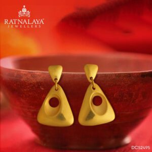 STATEMENT EARRING FOR GIRLS AND WOMEN 22kt GOLD